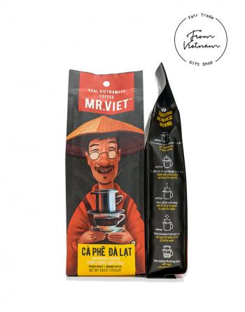 Cà phê Mr Việt - Coffee Dalat - Cà phê Rang xay túi 250g